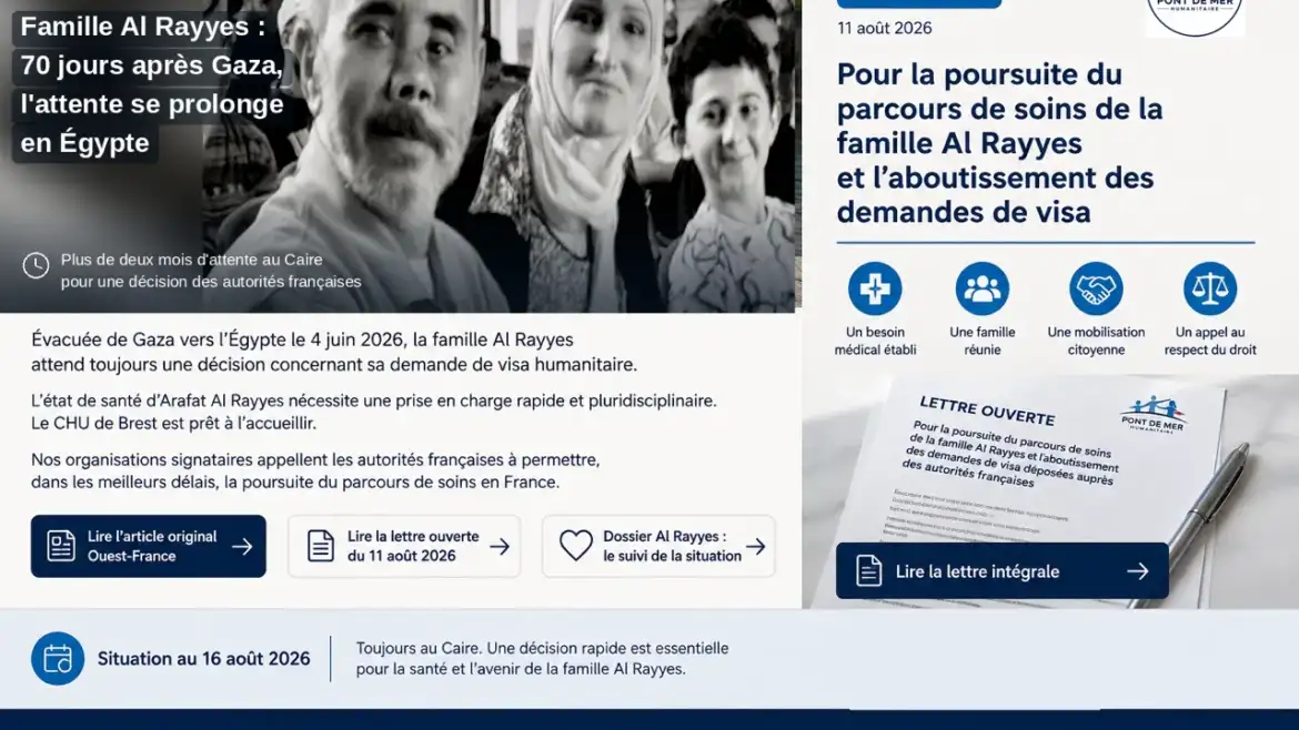 Al Rayyes family in Cairo — 70 days after Gaza, the wait continues in Egypt